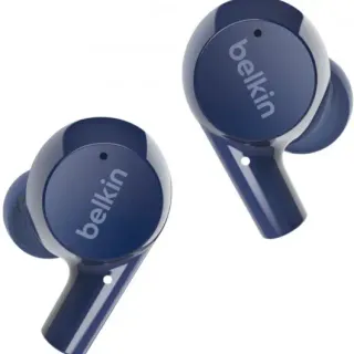 image #1 of אוזניות תוך-אוזן אלחוטיות Belkin SoundForm Rise True - צבע כחול