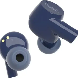 image #2 of אוזניות תוך-אוזן אלחוטיות Belkin SoundForm Rise True - צבע כחול