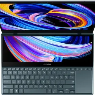 image #5 of מחשב נייד עם מסך מגע Asus ZenBook Pro Duo 15 OLED UX582LR-H2012T - צבע כחול
