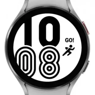 image #1 of מציאון ועודפים - שעון חכם Samsung Galaxy Watch 4 44mm SM-R870 - צבע כסוף - שנת אחריות יבואן רשמי סאני