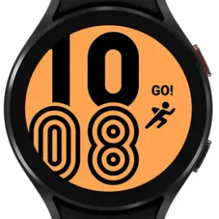 image #5 of מציאון ועודפים - שעון חכם Samsung Galaxy Watch 4 44mm Black SM-R870 - צבע שחור - שנה אחריות ע&apos;&apos;י מובייל ישראל