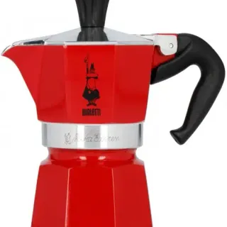 image #0 of מקינטה ל-3 כוסות קפה Bialetti Moka Express - אדום