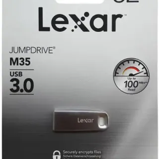 image #3 of זיכרון נייד Lexar JumpDrive M35 - דגם LJDM035032G-BNSNG - נפח 32GB