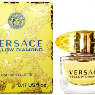 image #0 of בושם מיניאטורי לאישה 5 מ''ל Versace Yellow Diamond או דה טואלט E.D.T