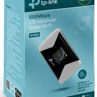 image #2 of מציאון ועודפים - ראוטר סלולרי נייד TP-Link 600 Mbps LTE-Advanced Mobile Wi-Fi TL-M7650