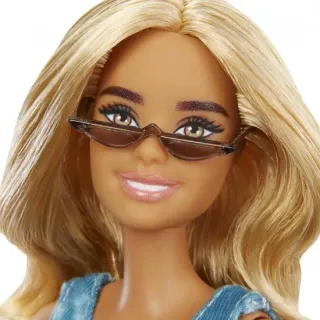 image #2 of ברבי עם אוברול קצר - סדרת פאשניסטה מבית Mattel