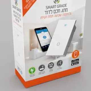 image #3 of מציאון ועודפים - מפסק חכם Wi-Fi לדוד שמש Smart-Grade - מתאים להתקנה תחת הטיח - כולל תמיכה בדור 3 מהמוצר ועד האפליקציה