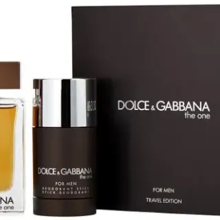 image #0 of מארז בושם לגבר 100 מ''ל Dolce Gabbana The One או דה טואלט E.D.T + דאודורנט סטיק 70 מ''ל 