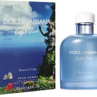 image #0 of בושם לגבר 125 מ''ל Dolce & Gabbana Light Blue Beauty of Capri או דה טואלט‏ E.D.T