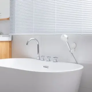 image #7 of מתלה ואקום לדוש מקלחת מבית Bpatent - צבע לבן