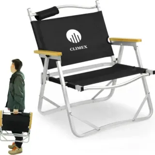 image #1 of כיסא קמפינג מתקפל Climex CL-400 - צבע שחור