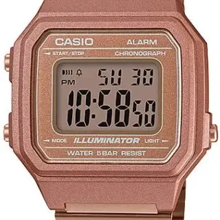 image #0 of שעון יד דיגיטלי וינטאג' עם רצועת Stainless Steel זהב ורוד Casio B650WC-5ADF 