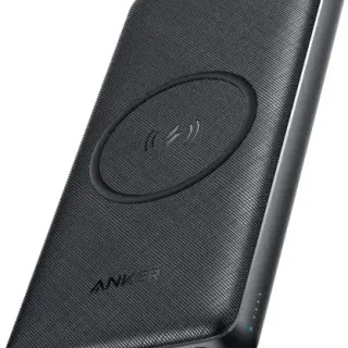 image #0 of סוללת גיבוי ניידת עם טעינה אלחוטית Anker PowerCore III Sense 10K 10000mAh USB-A USB-C - צבע שחור