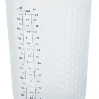 image #0 of כוס למדידה מסיליקון למדידת תכולת 4 כוסות (1 ליטר) מבית Soltam 