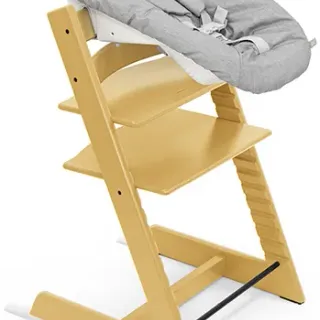 image #2 of כיסא אוכל לתינוק Stokke Tripp Trapp - צבע צהוב חמניה