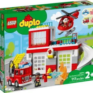 image #0 of תחנת מכבי אש ומסוק כיבוי אש LEGO Duplo 10970