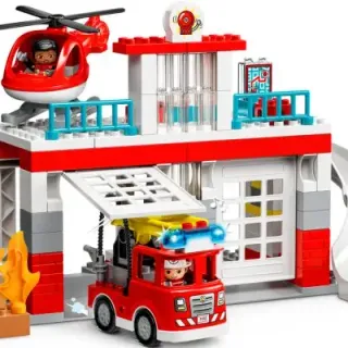 image #10 of תחנת מכבי אש ומסוק כיבוי אש LEGO Duplo 10970