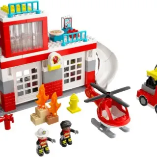 image #1 of תחנת מכבי אש ומסוק כיבוי אש LEGO Duplo 10970