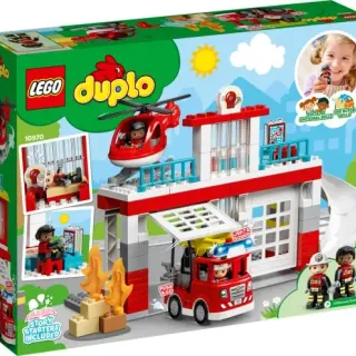 image #5 of תחנת מכבי אש ומסוק כיבוי אש LEGO Duplo 10970