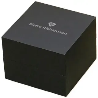 image #1 of קופסא מהודרת לשעון מבית Pierre Richardson - צבע שחור