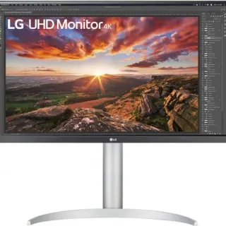 image #0 of מסך מחשב LG 27UP850-W 27'' IPS 4K UHD VESA HDR400 USB-C - כסוף