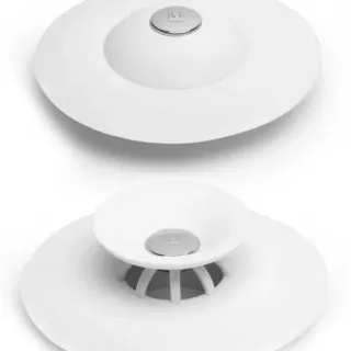 image #3 of פקק ניקוז עם מסננת Umbra Flex - צבע לבן