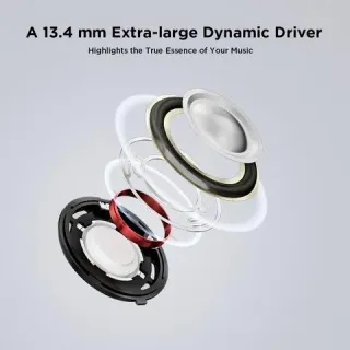 image #2 of מציאון ועודפים - אוזניות תוך-אוזן 1More ComfoBuds Pro ANC True Wireless - צבע לבן