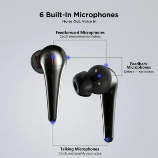 image #3 of מציאון ועודפים - אוזניות תוך-אוזן 1More ComfoBuds Pro ANC True Wireless - צבע לבן