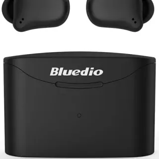 image #2 of מציאון ועודפים - אוזניות Bluetooth אלחוטיות Bluedio T-ELF2 True Wireless עם קייס טעינה אלחוטי - צבע שחור