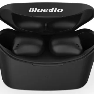image #3 of מציאון ועודפים - אוזניות Bluetooth אלחוטיות Bluedio T-ELF2 True Wireless עם קייס טעינה אלחוטי - צבע שחור