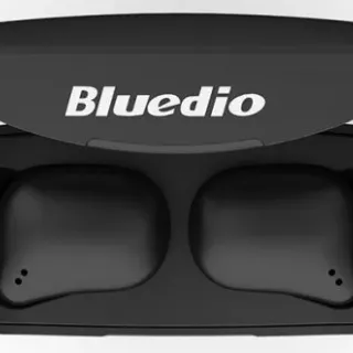 image #4 of מציאון ועודפים - אוזניות Bluetooth אלחוטיות Bluedio T-ELF2 True Wireless עם קייס טעינה אלחוטי - צבע שחור