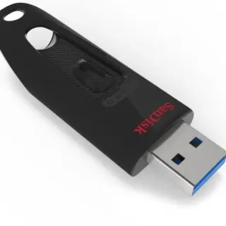 image #0 of זיכרון נייד SanDisk Cruzer Ultra USB 3.0 - דגם SDCZ48-064G-U46 - נפח 64GB - צבע שחור