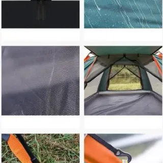 image #1 of אוהל פתיחה מהירה ל- 4 אנשים Playa - צבע ירוק