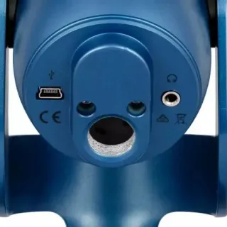 image #5 of מציאון ועודפים - מיקרופון Blue Yeti למחשב ברמת שידור מקצועית בחיבור USB - צבע כחול כהה