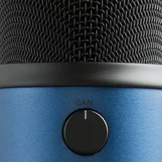 image #6 of מציאון ועודפים - מיקרופון Blue Yeti למחשב ברמת שידור מקצועית בחיבור USB - צבע כחול כהה