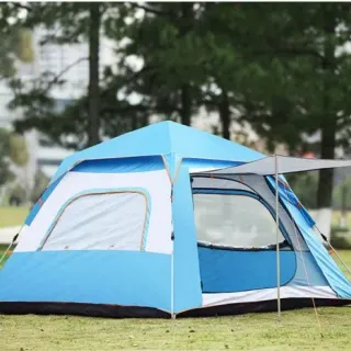 image #1 of אוהל פתיחה מהירה ל- 4 אנשים Playa Hercules - צבע כחול תכלת