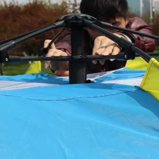 image #3 of אוהל פתיחה מהירה ל-6 אנשים Playa - צבע כחול