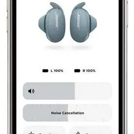 image #7 of מציאון ועודפים - אוזניות In-Ear אלחוטיות מבטלות רעשים Bose QuietComfort Earbuds - צבע כחול