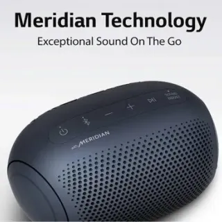 image #10 of רמקול Bluetooth נייד LG XBOOM Go PL2 with MERDIAN - צבע שחור