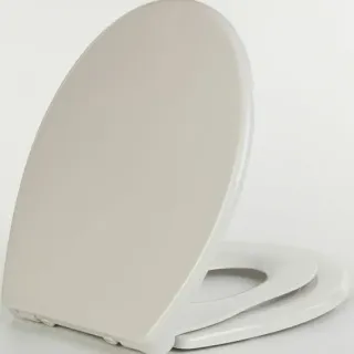 image #1 of מציאון ועודפים - מושב אסלה טריקה שקטה עם מושב ילדים ZM מקבוצת חמת הפצה - צבע לבן