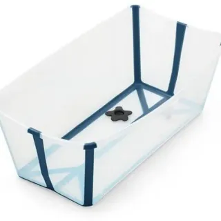 image #0 of אמבטיה מתקפלת Stokke Flexi - צבע לבן/כחול
