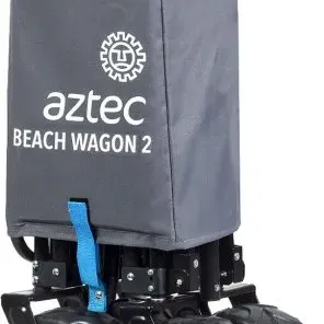 image #1 of עגלת קמפינג מתקפלת Aztec Beach Wagon 2 - צבע כחול/אפור