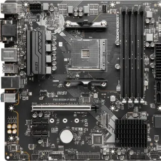 image #1 of לוח אם MSI PRO B550M-P GEN3 AM4 AMD B550 DDR4