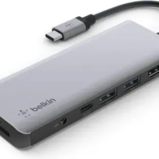 image #0 of מציאון ועודפים - תחנת עגינה Belkin Connect USB Type-C 7-IN-1 Multiport