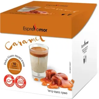 image #0 of 16 קפסולות Caramel תואמות Dolce Gusto מבית Espresso Mor