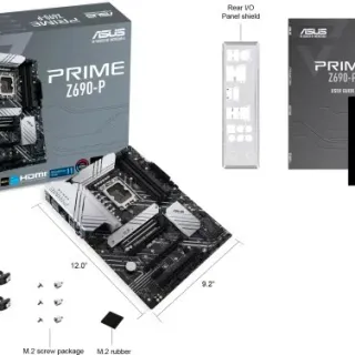 image #8 of מציאון ועודפים - לוח אם ASUS PRIME Z690-P LGA1700 Intel Z690 DDR5