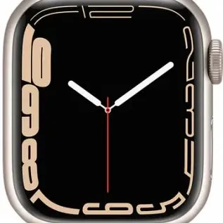 image #0 of מציאון ועודפים - שעון חכם Apple Watch 41mm Series 7 GPS+Cellular צבע שעון Starlight Aluminum Case צבע רצועה Starlight Sport Band