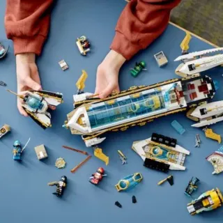 image #4 of מציאון ועודפים - צוללת הבאונטי LEGO Ninjago 71756