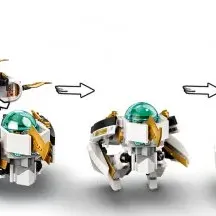 image #7 of מציאון ועודפים - צוללת הבאונטי LEGO Ninjago 71756