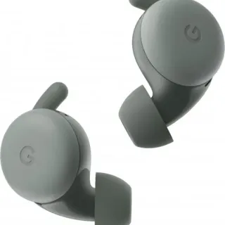 image #2 of אוזניות אלחוטיות Google Pixel Buds A-Series - צבע לבן/ירוק זית כהה